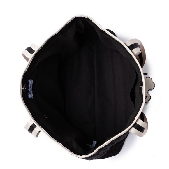 DISNEY MICKEY QUILTED TOTE BAG 
COLOR BLACK AND WHITE - Picture 12 of 12